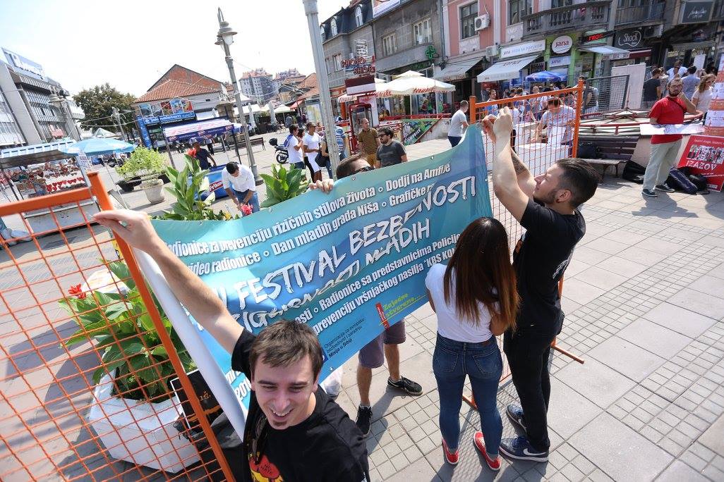 Summer youth festival of security and safety