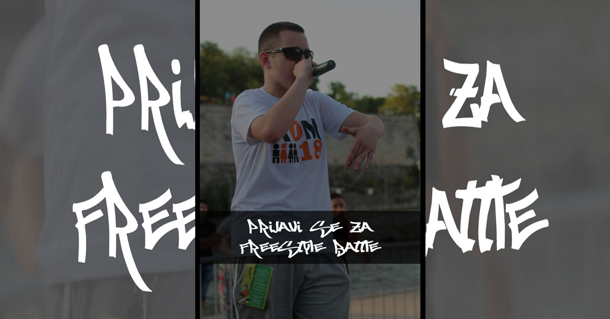 (Serbian) Prijava za FREESTYLE battle – Dođi na Amfi, pobedi i osvoji 12.000 dinara