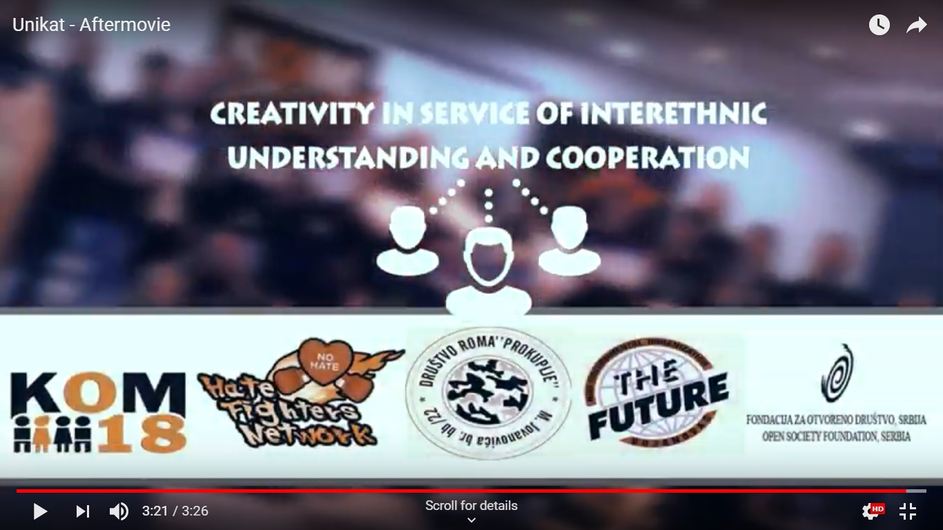 Training – Creativity in service of inter-ethnic understanding and cooperation