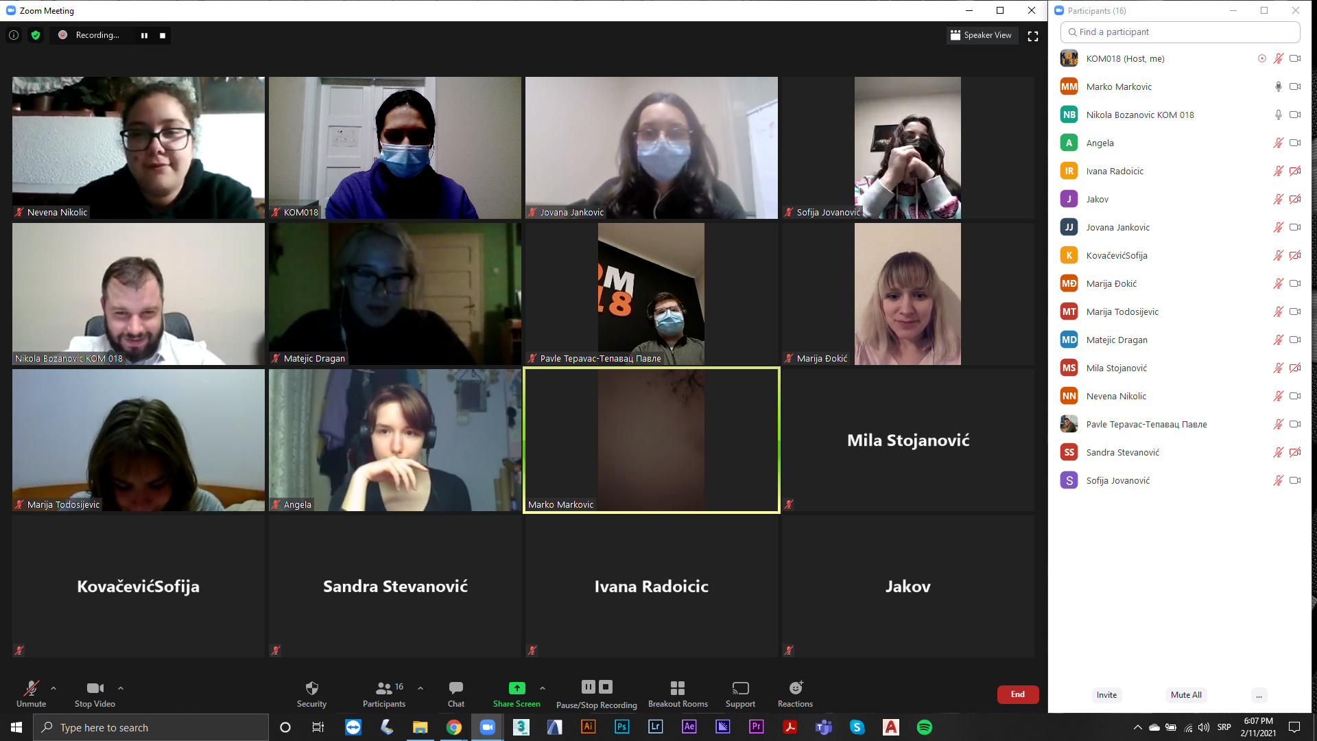 Peer workshops – BezbedNi 2020 — photo 1