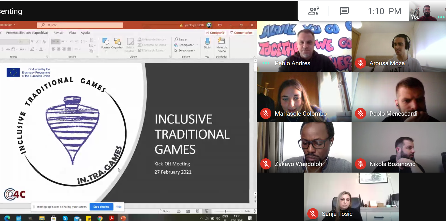 Kick-off Meeting for INTRAGAMES — photo 1