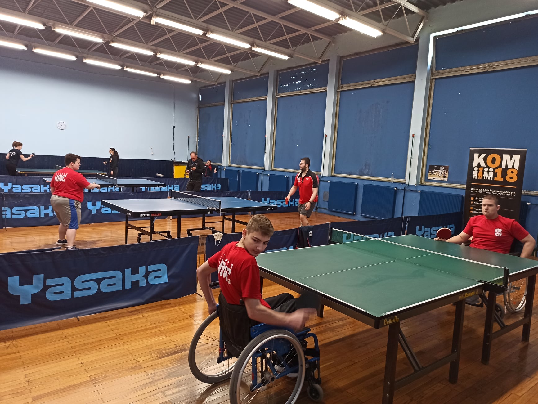 Table tennis tournament for people with disabilities — photo 7