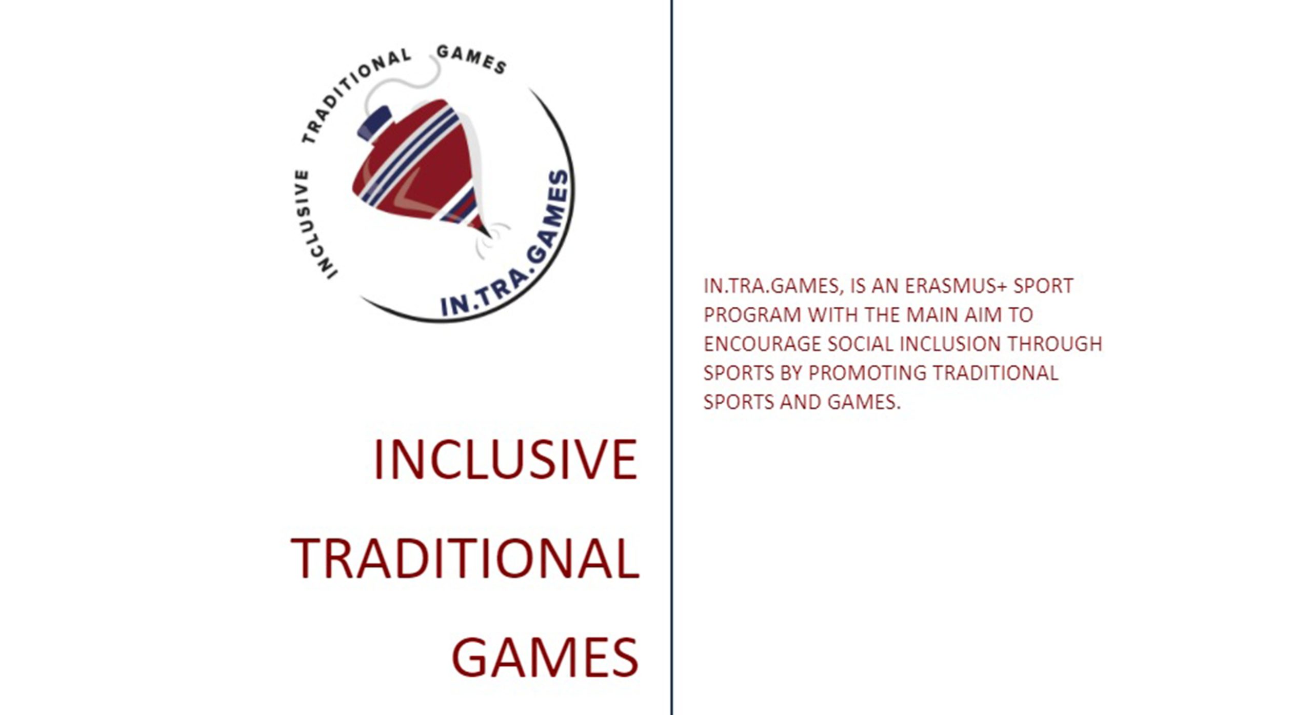 Inclusive Traditional Games