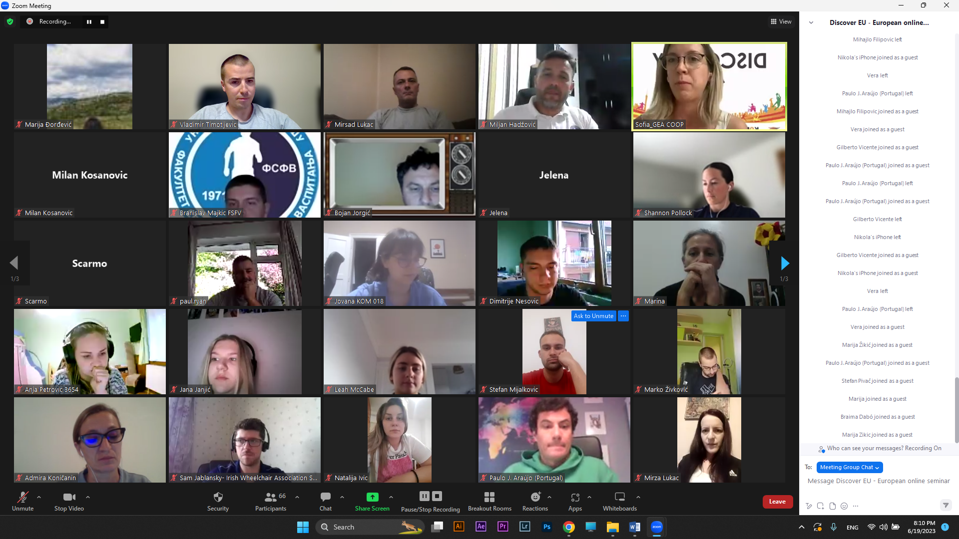 European Online Seminar – Discovery EU — photo 1
