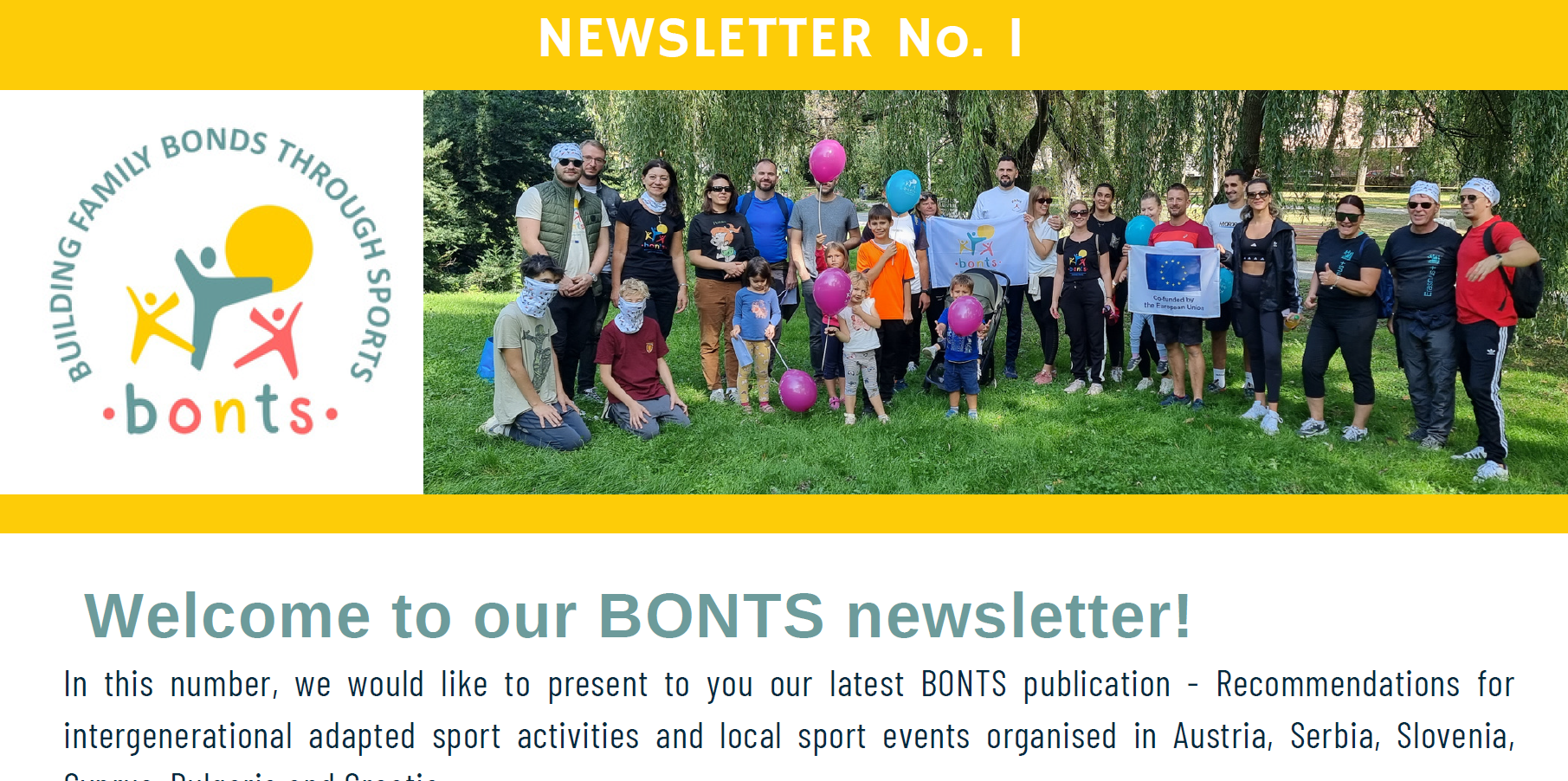 BONTS – Newsletter