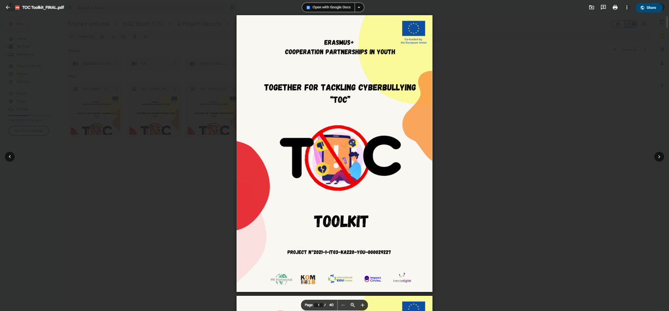 TOC Training Modue