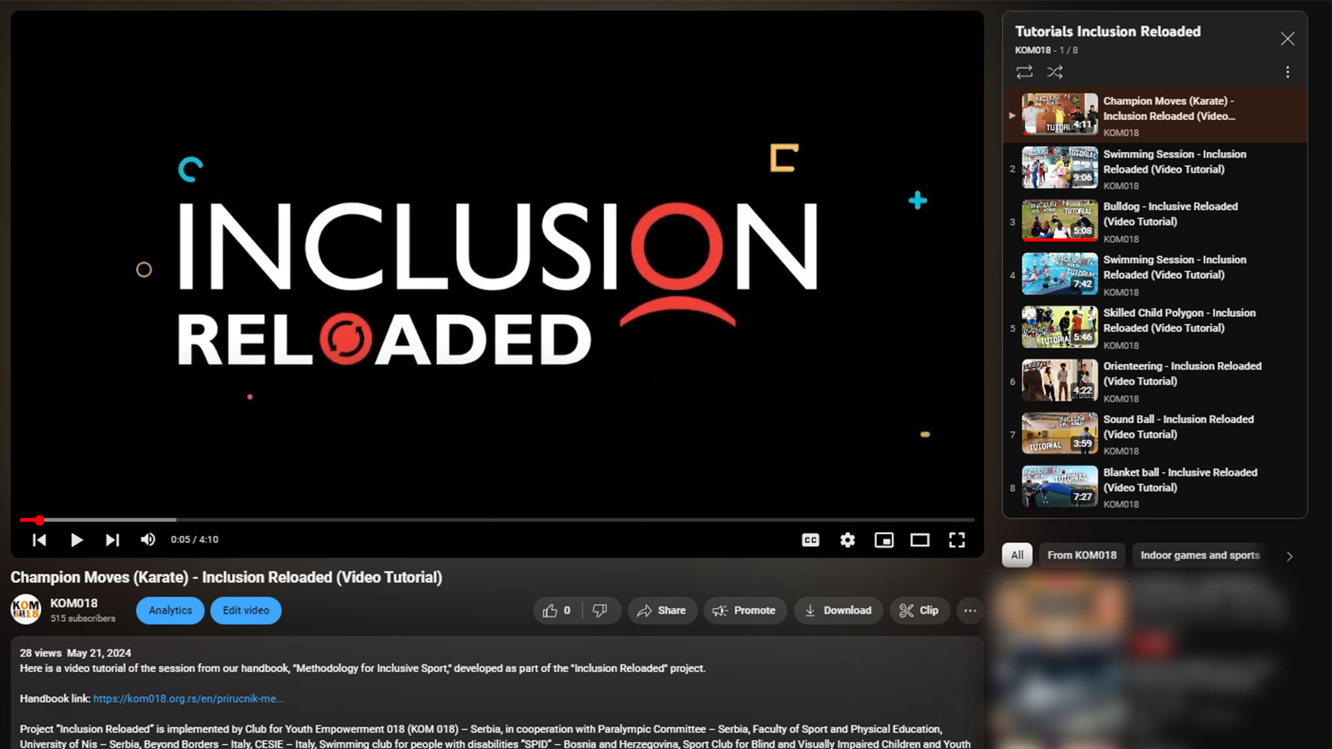 Video Tutorials – Inclusion Reloaded