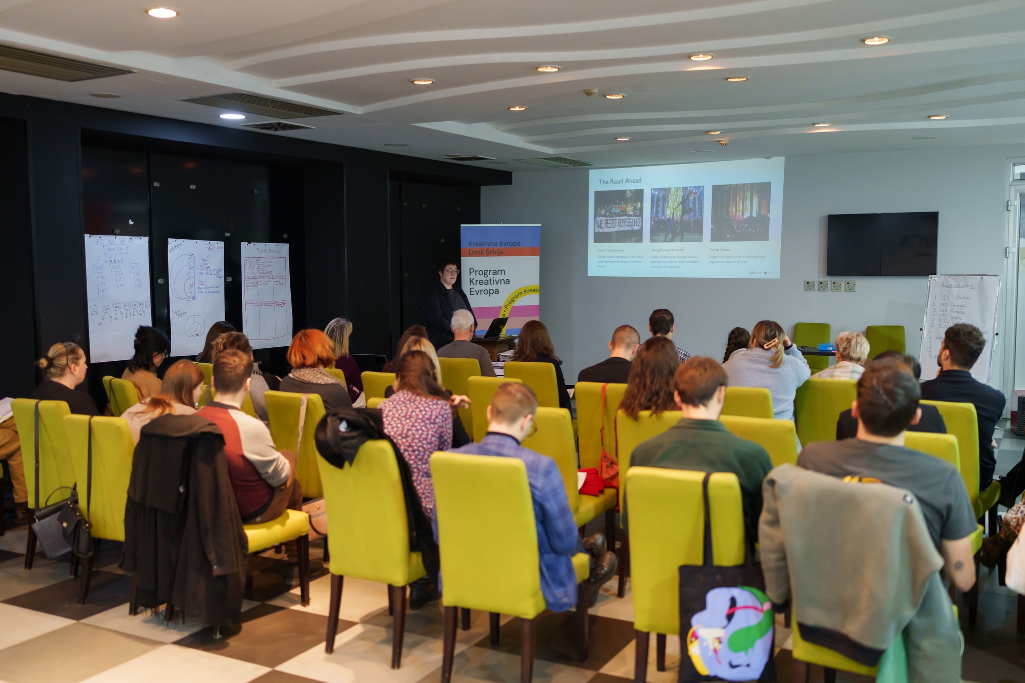 Training for writing project proposals with international networking