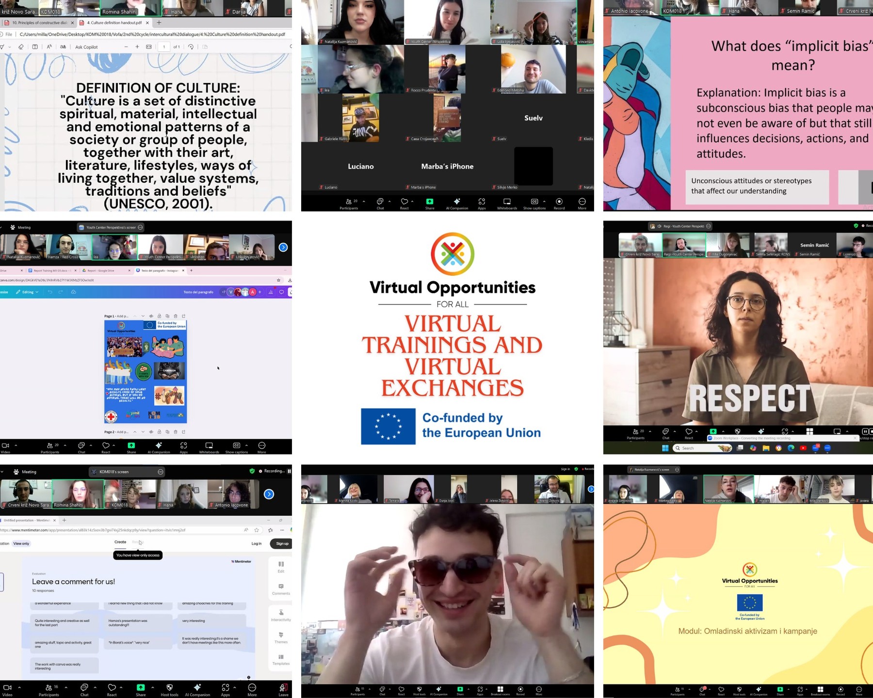 Second cycle of virtual trainings – VOFA
