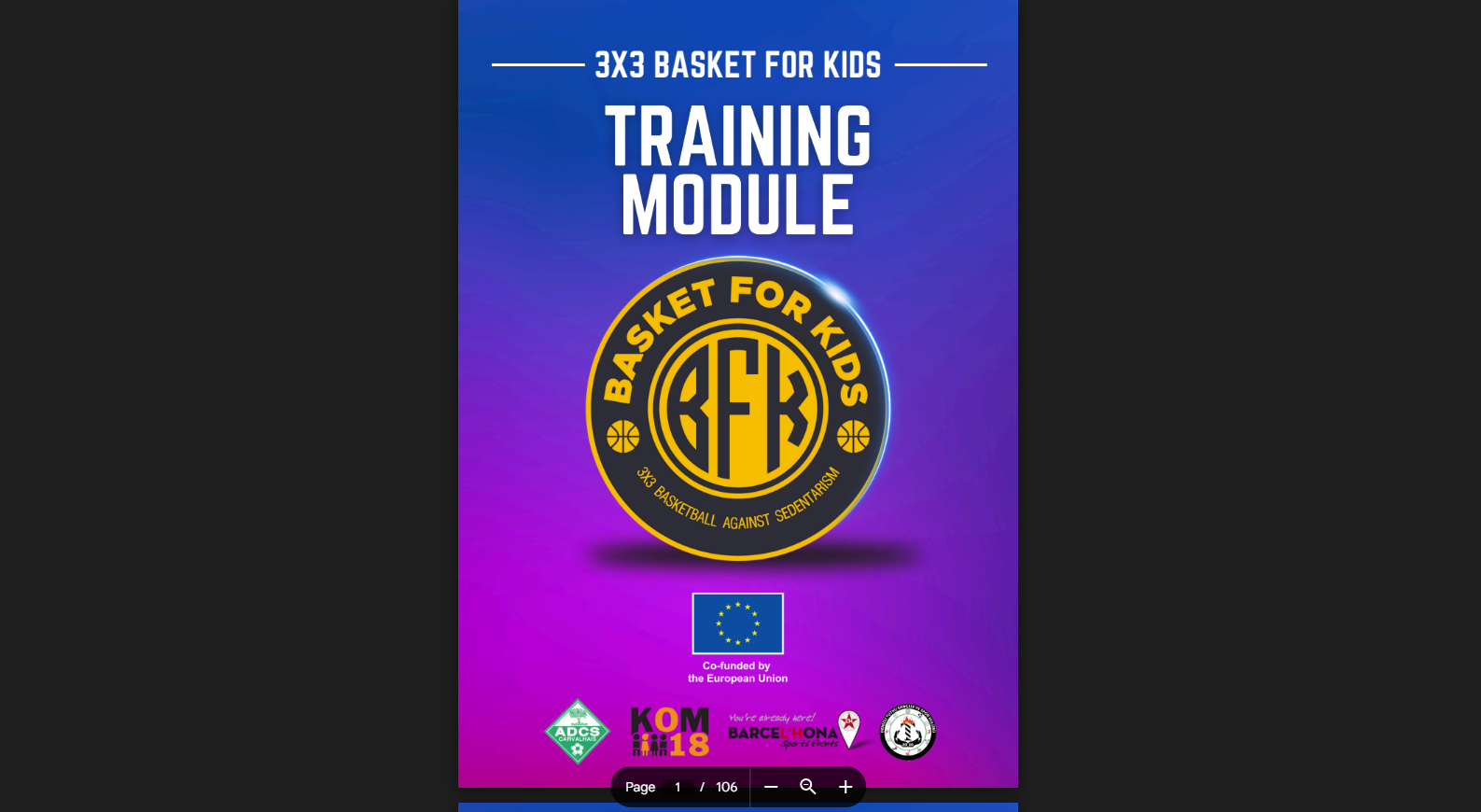 Training Module – 3×3 Basket For Kids