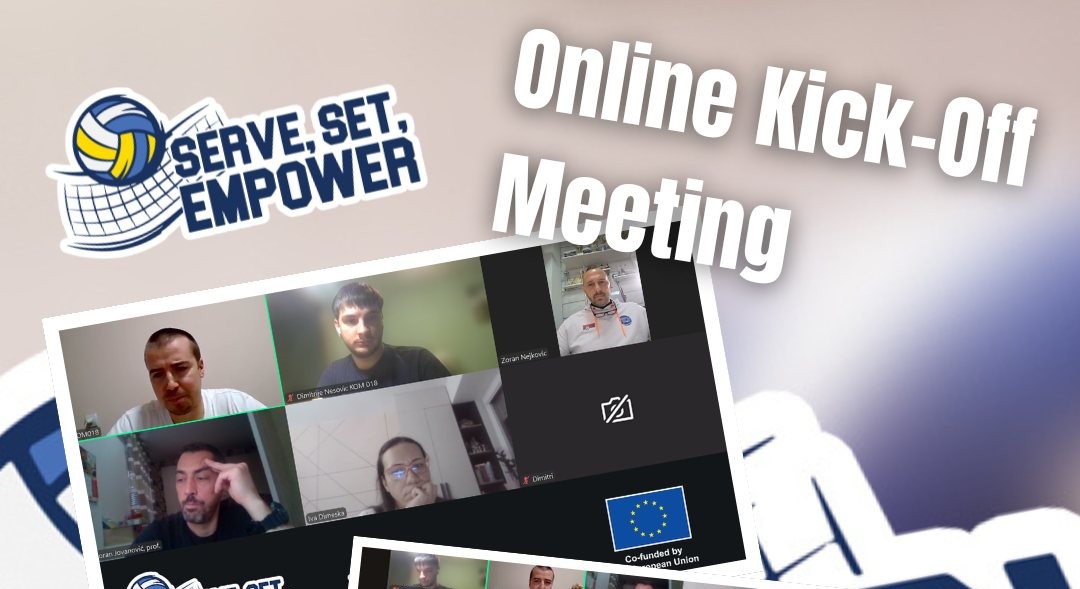 Serve, Set, Empower – Online kick-off meeting