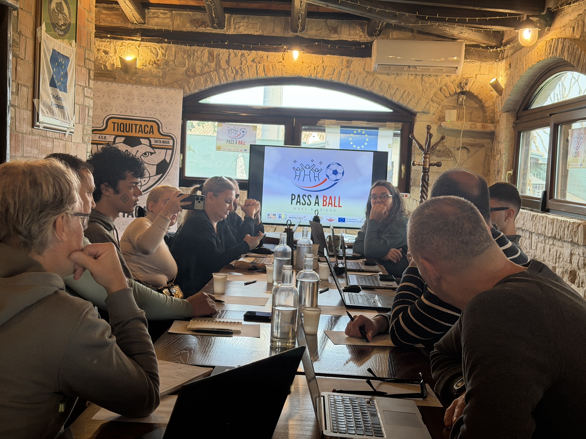 Pass a Ball, Make a Friend – Partner meeting