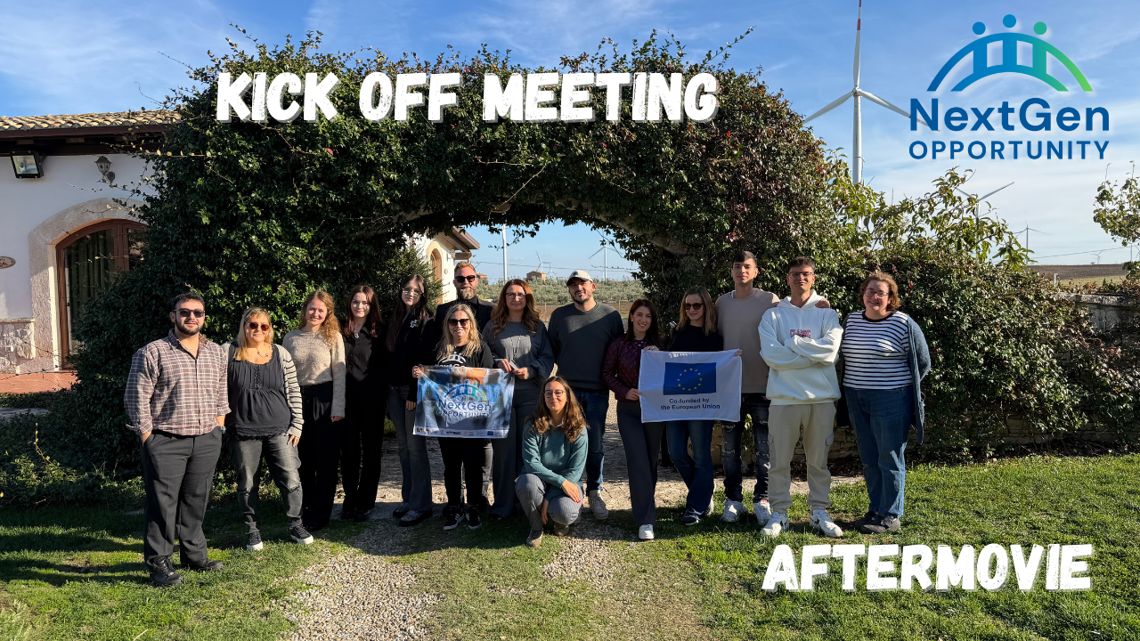 NextGen Opportunity – Kick off meeting (Aftermovie)
