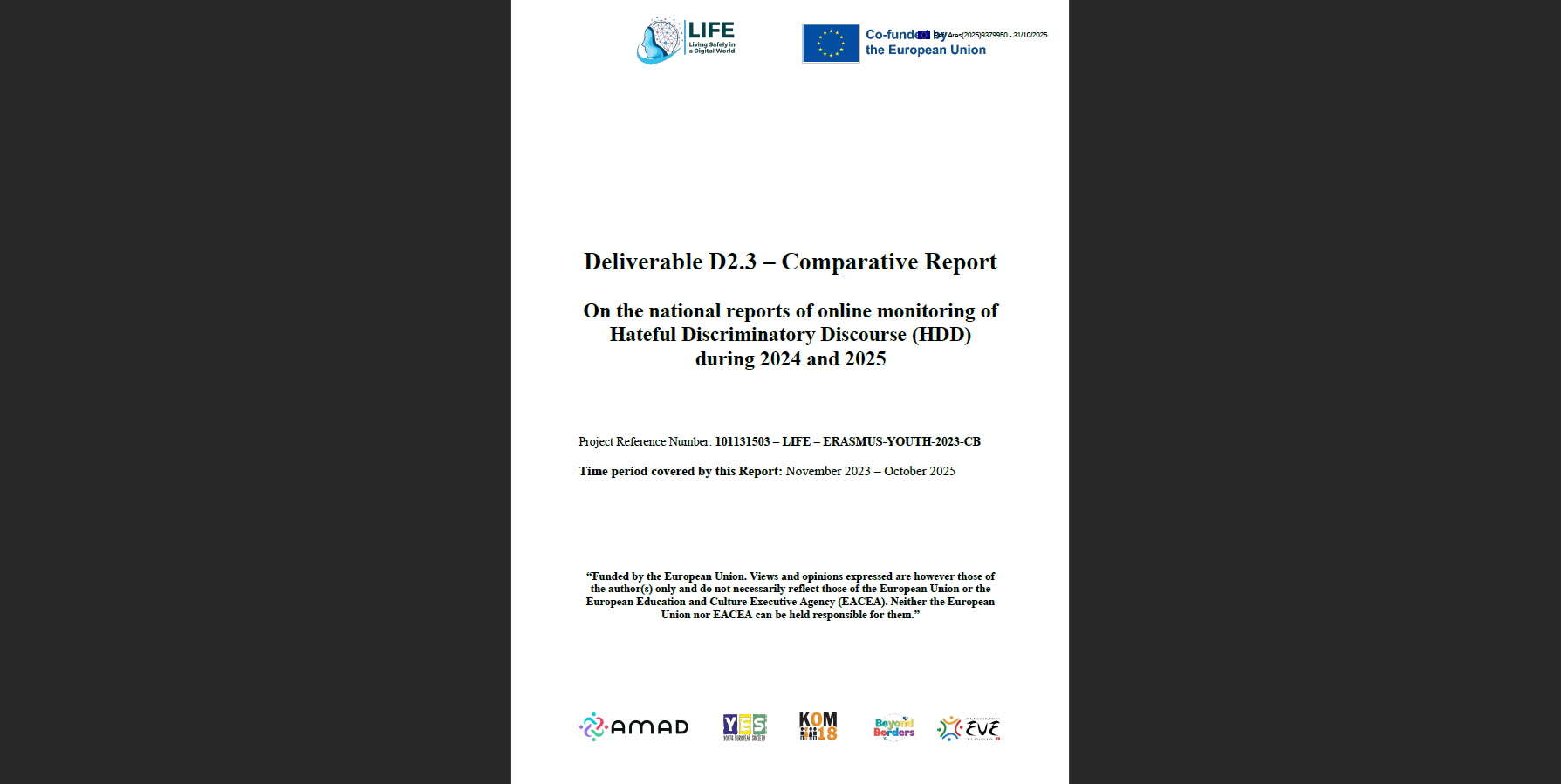 Comparative Report – LIFE