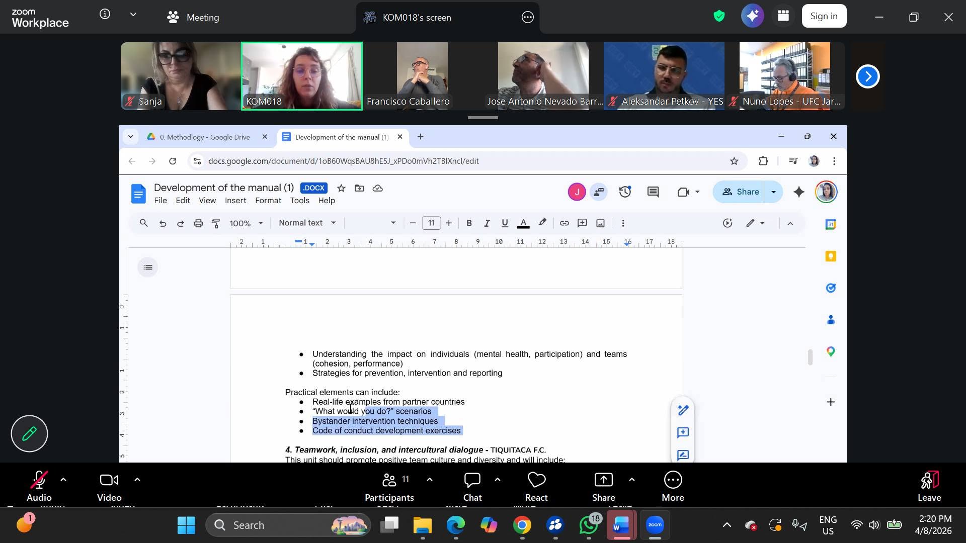 Pass a ball, make a friend – Online experts meeting — photo 4
