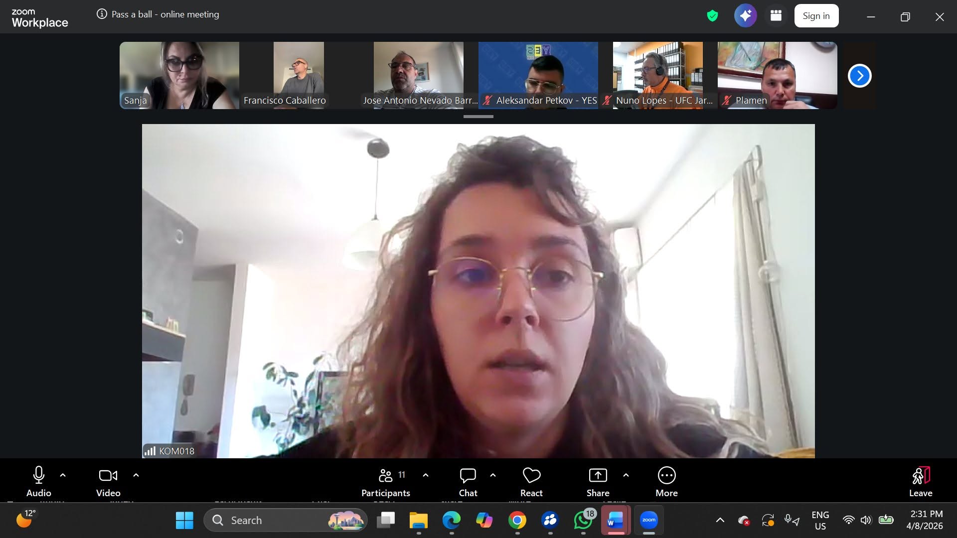 Pass a ball, make a friend – Online experts meeting — photo 5