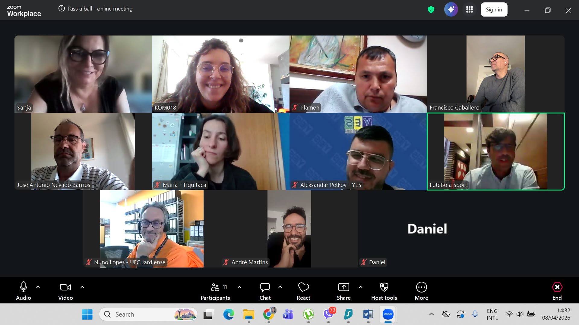 Pass a ball, make a friend – Online experts meeting — photo 6